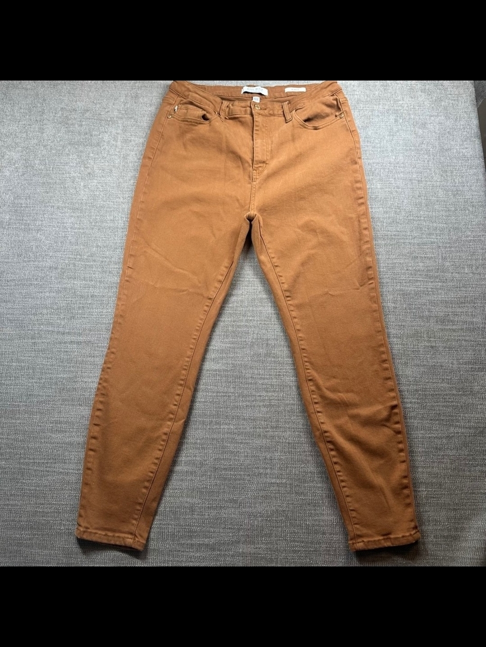 Judy Blue Women's Skinny Jeans in Brown Camel 15/32